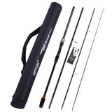 Kapayla Goture Xceed II Travel Fishing Rod – 30T Carbon Spinning & Casting Rod with FUJI Guides (1.98m–3.6m)