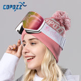 Kampayla x COPOZZ Magnetic Ski Goggles – Anti-Fog UV400 Snow Goggles for Men & Women