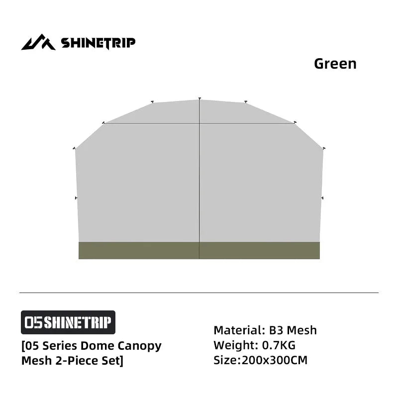 Kapayla 4-Person Titanium Dome Tent – Lightweight & Durable for Aussie Adventures