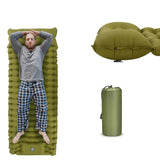 Kampayla x WEST TUNE Inflatable Camping Mattress – Built-in Pump, Pillow & Noise-Free Sleep