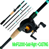 Carbon Lure Fishing Rod & Reel Combo