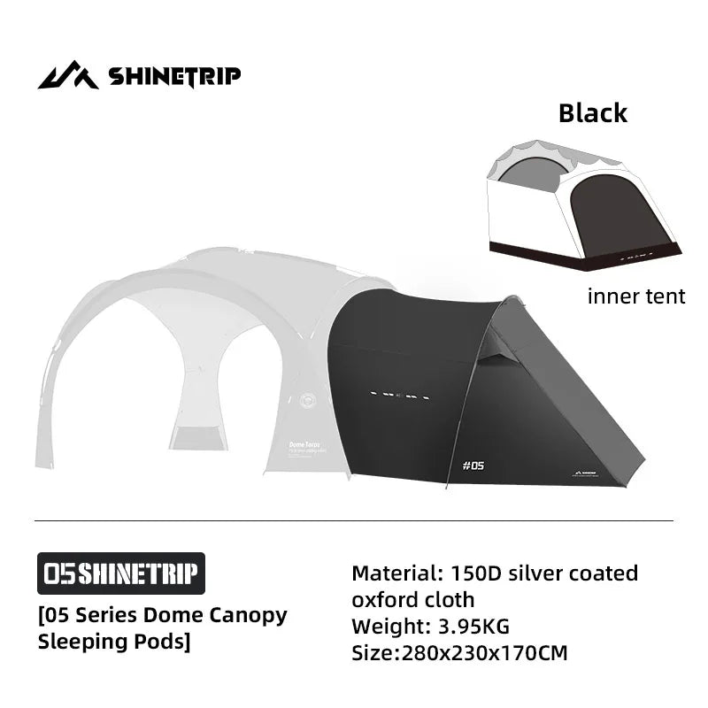 Kapayla 4-Person Titanium Dome Tent – Lightweight & Durable for Aussie Adventures