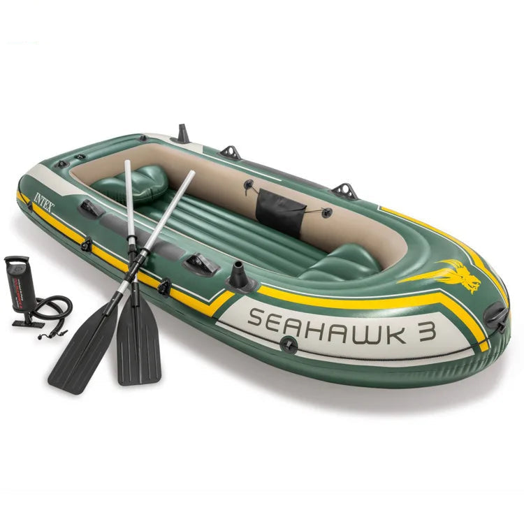 Kampayla x Intex Seahawk Inflatable Boat Series – 2 to 4 Person PVC Fishing Dinghies