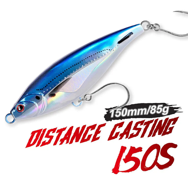 Kampayla x Noeby Sinking Stickbait Fishing Lure – 115mm/150mm Long Casting Pencil Bait (43g–85g)