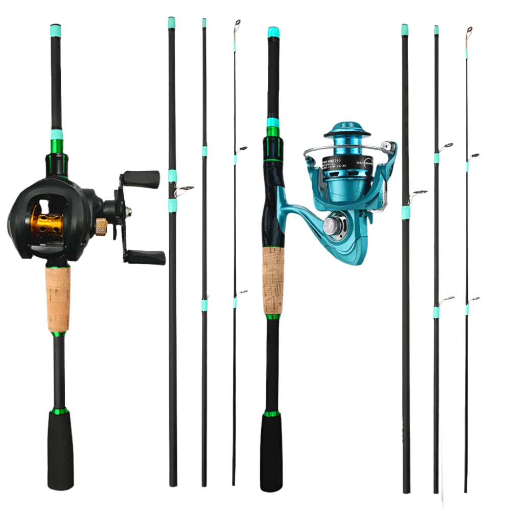 Carbon Lure Fishing Rod & Reel Combo
