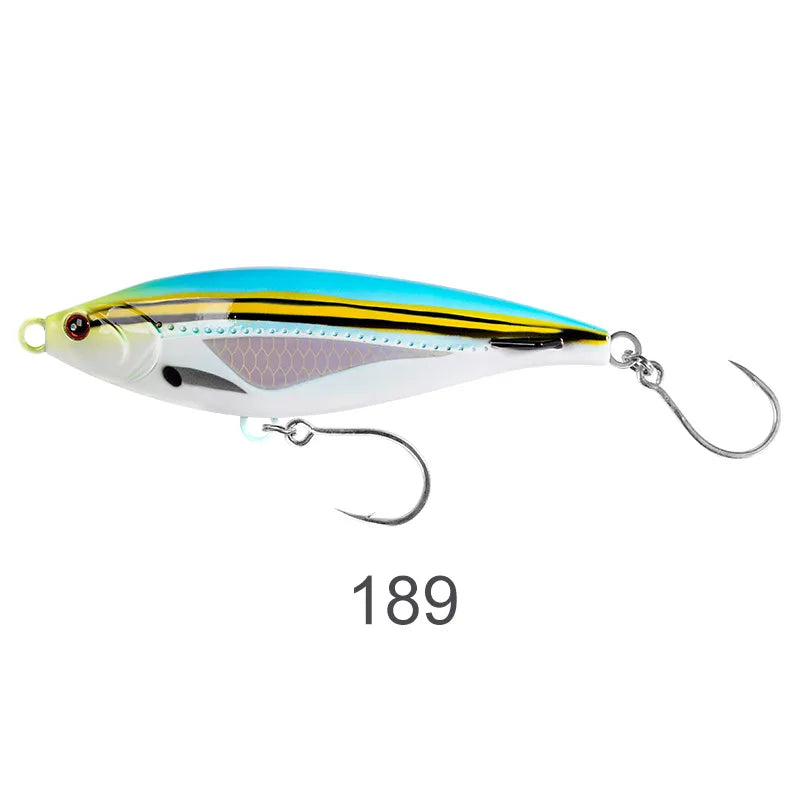 Kampayla x Noeby Sinking Stickbait Fishing Lure – 115mm/150mm Long Casting Pencil Bait (43g–85g)
