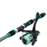 Kampayla Kids' Fishing Starter Kit – Telescopic Rod, Spinning Reel & Full Tackle Box (1.8m Travel Combo)
