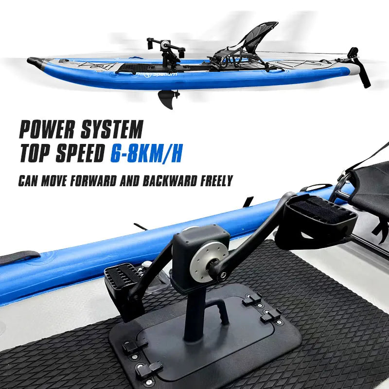 Spatium Inflatable Drop-Stitch Kayak - Full Kit