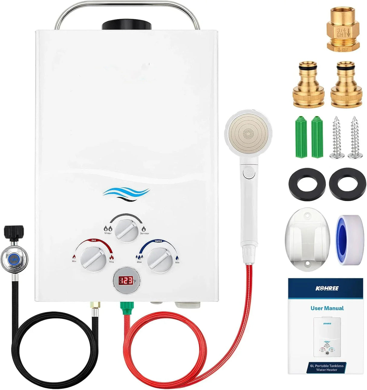 Portable Gas Hot Water