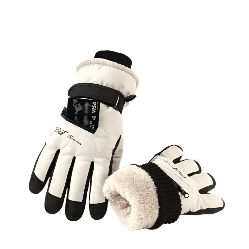 Kampayla Waterproof Snow Gloves – Insulated Winter Gloves for Skiing, Snowboarding & Cold Weather