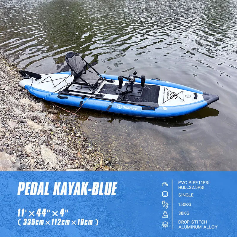 Spatium Inflatable Drop-Stitch Kayak - Full Kit