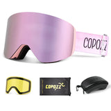 Kampayla x COPOZZ Magnetic Ski Goggles – Anti-Fog UV400 Snow Goggles for Men & Women