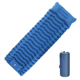 Kampayla x WEST TUNE Inflatable Camping Mattress – Built-in Pump, Pillow & Noise-Free Sleep