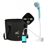 Kampayla Portable Electric Camping Shower – 20L Water Tank with 6000mAh Rechargeable Battery & 5 Spray Modes