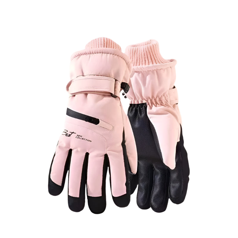 Kampayla Waterproof Snow Gloves – Insulated Winter Gloves for Skiing, Snowboarding & Cold Weather