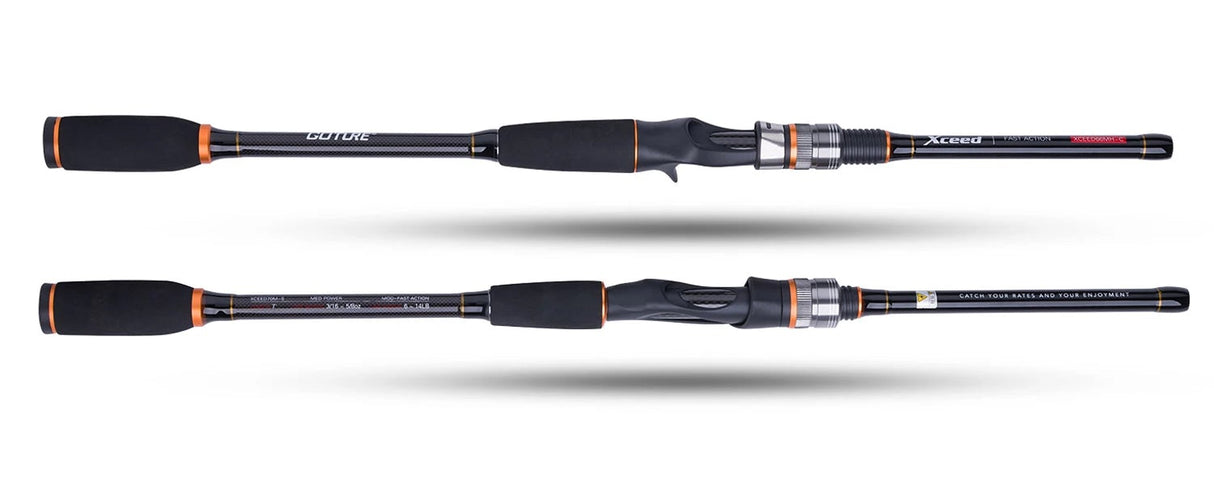 Kapayla Goture Xceed II Travel Fishing Rod – 30T Carbon Spinning & Casting Rod with FUJI Guides (1.98m–3.6m)