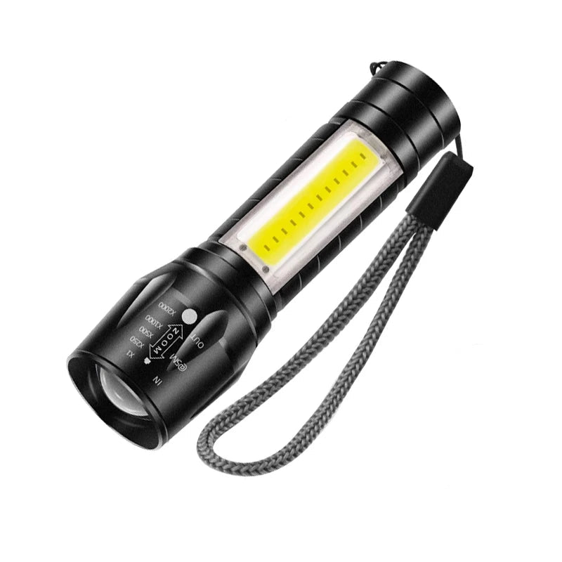 Kampayla Adventures Rechargeable LED Zoom Flashlight – 450 Lumens