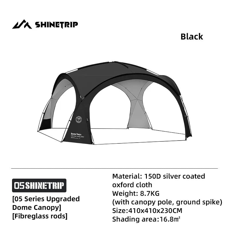 Kapayla 4-Person Titanium Dome Tent – Lightweight & Durable for Aussie Adventures
