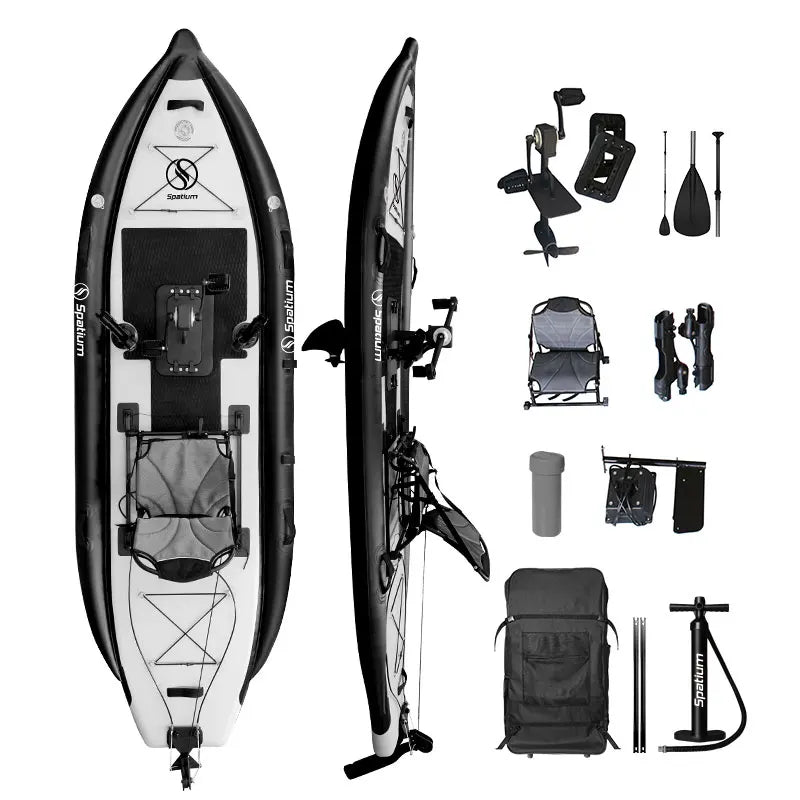Spatium Inflatable Drop-Stitch Kayak - Full Kit