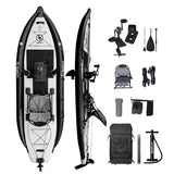 Spatium Inflatable Drop-Stitch Kayak - Full Kit