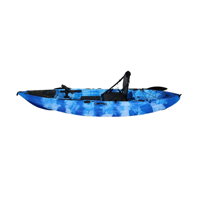 Kampayla 10ft Modular Pedal Fishing Kayak – LLDPE Hull with Rod Holders & Stadium Seat