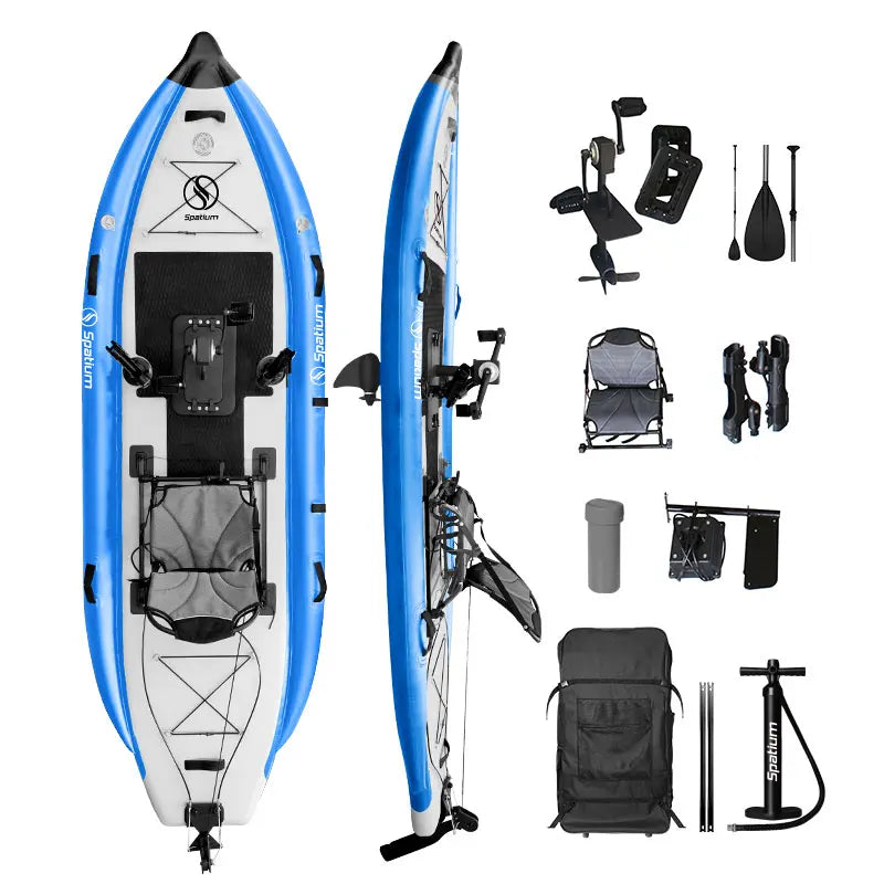 Spatium Inflatable Drop-Stitch Kayak - Full Kit