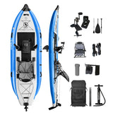 Spatium Inflatable Drop-Stitch Kayak - Full Kit