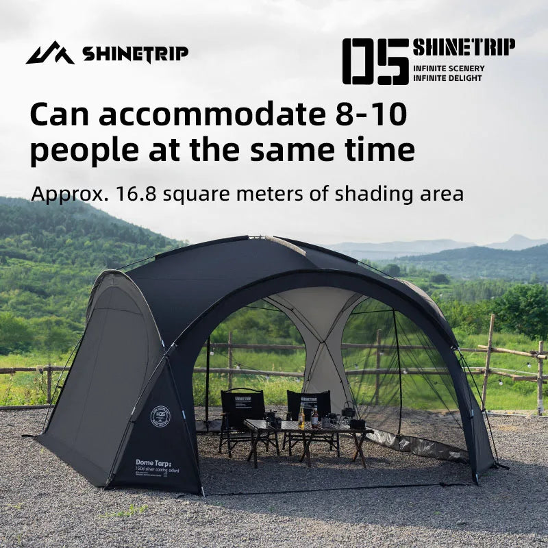 Kapayla 4-Person Titanium Dome Tent – Lightweight & Durable for Aussie Adventures