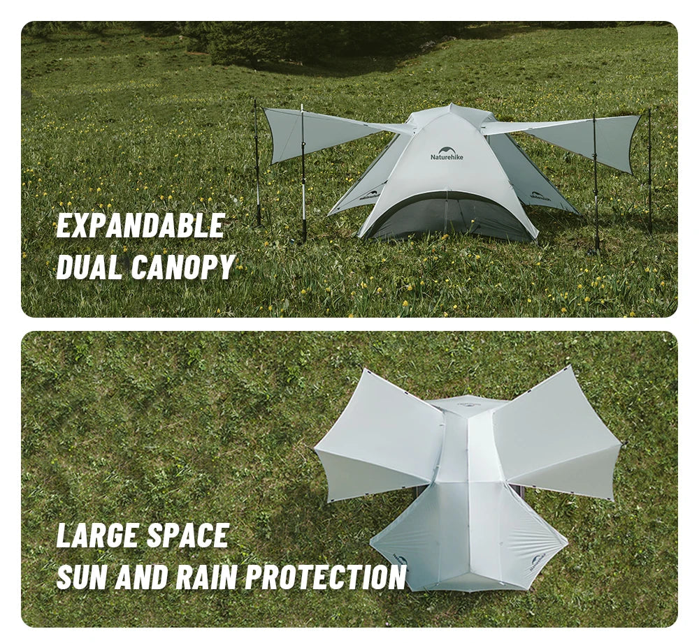 Kampayla x Naturehike 2-Person 4-Season Trekking Tent – Ultralight Double Layer Shelter for All Conditions