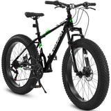 26” Alloy Fat Tire Mountain Bike – Front Suspension & Full Shimano Kit | Kampayla Adventures