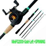 Carbon Lure Fishing Rod & Reel Combo