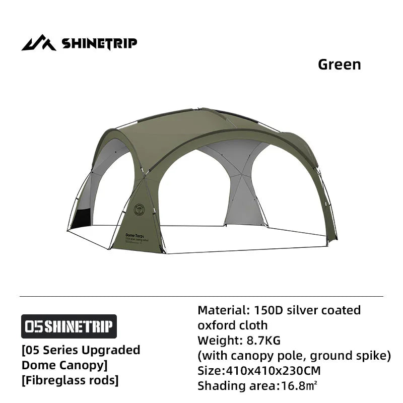 Kapayla 4-Person Titanium Dome Tent – Lightweight & Durable for Aussie Adventures