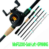 Carbon Lure Fishing Rod & Reel Combo