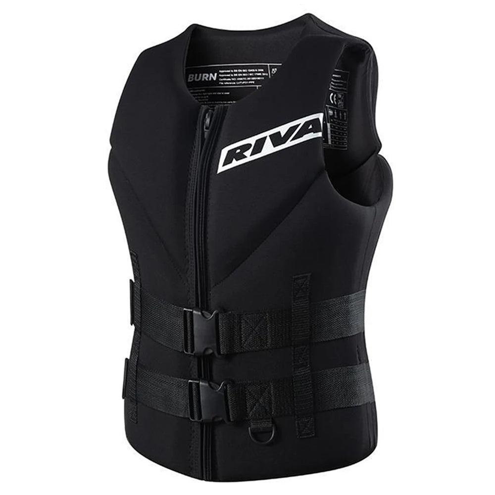 Kampayla RIVA Neoprene Life Vest – Men’s Buoyancy Jacket for Surfing, Kayaking & Water Sports