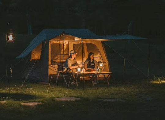 Kapayla “Village 6.0” Quick-Open Family Cabin Tent – 8 Person, All-Season Shelter